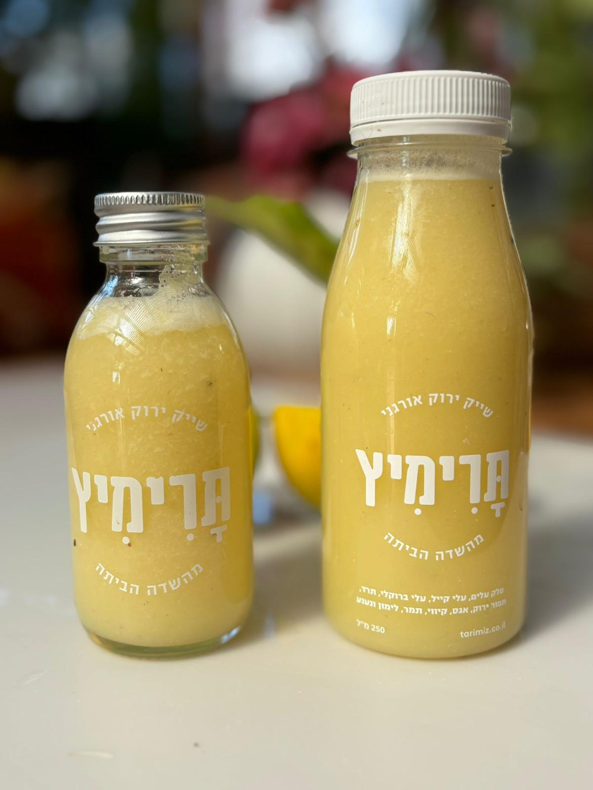 שוט בריאות של ג׳ינג׳ר אורגניים