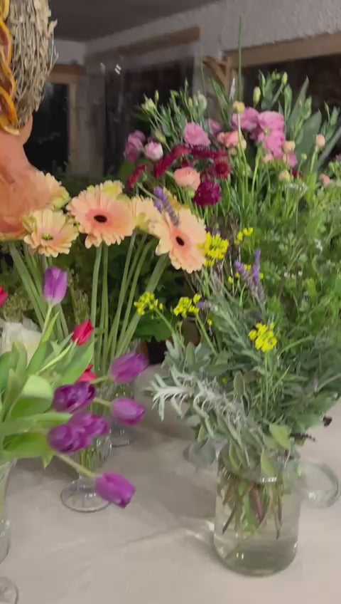 סדנת שזירת פרחים